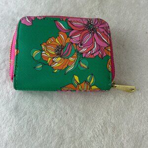 Trina Turk Floral Women's Zip-Around  small Wallet